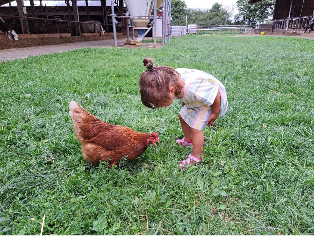 Ein gemeinsamer Nachmittag auf dem Almthof in Appen
