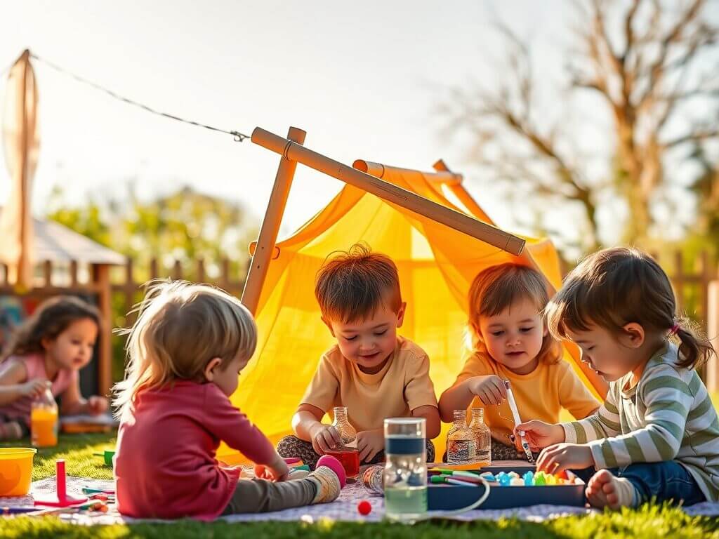 Kinder beschäftigen: Ideen für Pflegeeltern und Familien mit Kindern aller Altersgruppen